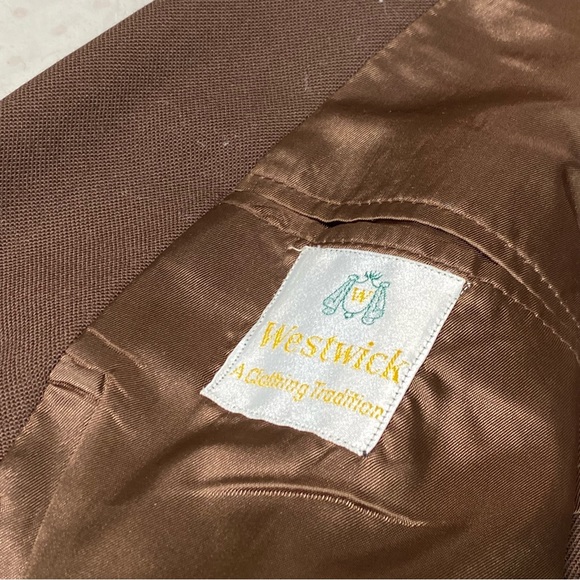 American Craftsman Dark Brown Blazer - Picture 3 of 7